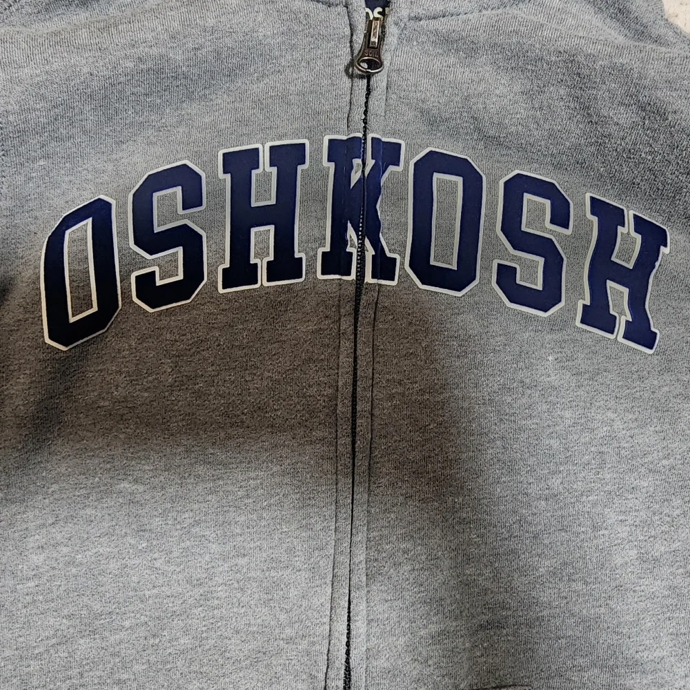 OshKosh B'gosh Logo Fleece Full Zip Jacket‎ Size 12